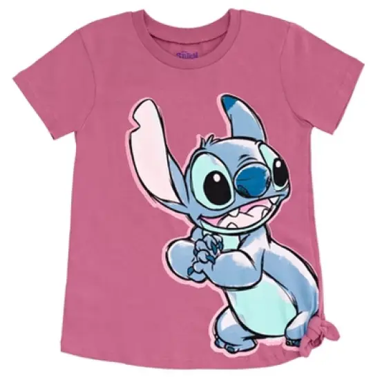 Disney Lilo & Stitch Girls T-Shirt and Leggings Outfit Set Little Kid to Big Kid image {3}