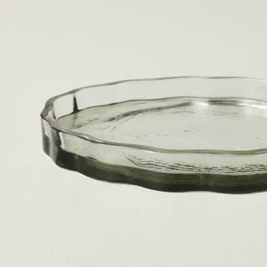 Fluted Glass Soap Dish Light Green - Hearth & Hand&trade; with Magnolia image {3}