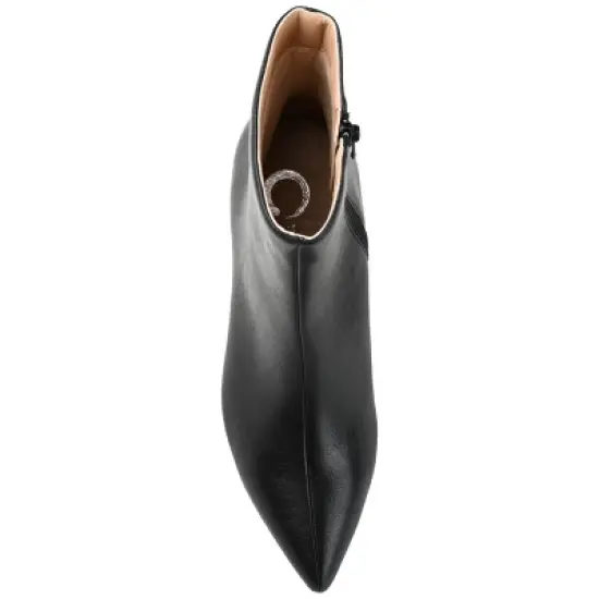 Journee Collection Womens Arely Tru Comfort Foam Pointed Toe Kitten Heel Ankle Booties image {3}