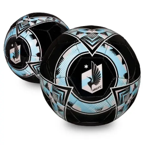 MLS Minnesota United Size 5 Soccer Ball: Rubber Bladder, image {10}