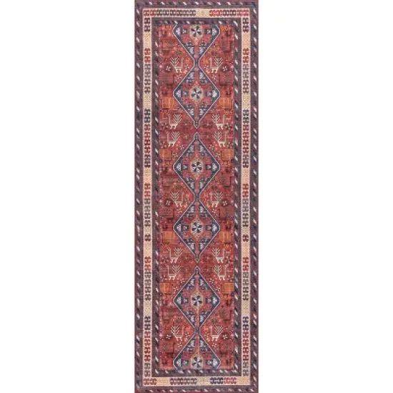 nuLOOM Stella Machine Washable Traditional Global Area Rug image {11}