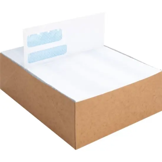 Business Source Double Window Invoice Envelopes White image {2}