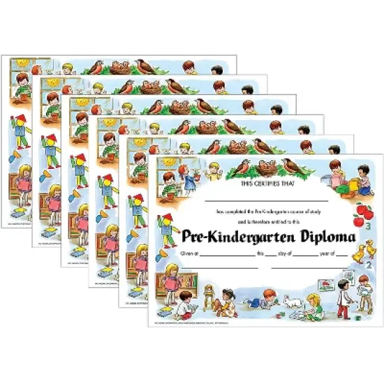 Hayes Publishing Pre-Kindergarten Diploma 30/Pack 6 Packs (H-VA200CL-6) image {2}