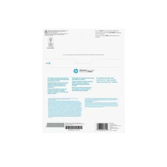 HP Advanced Photo Paper Glossy 65 lb 8 x 10 in. (203 x 254 mm) 25 sheets image {2}