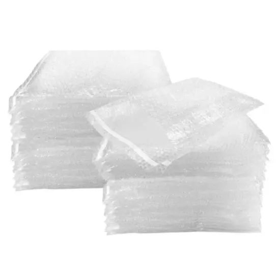 UOFFICE 100 Bubble Out Bags 12" x 15.5" Self-Sealing Envelopes image {1}