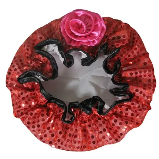 Wrapables Stylish Satin Shower Cap image {6}