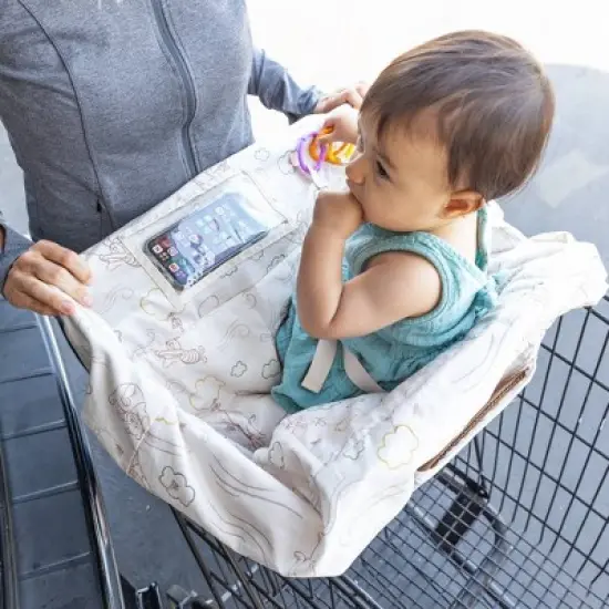 J.L. Childress Disney Baby Shopping Cart and High Chair Cover - Winnie the Pooh image {2}