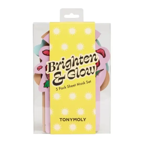 TONYMOLY Brighten & Glow Sheet Mask Set image {5}