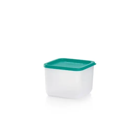 Tupperware 12pc Square Stacking Food Storage Containers with Lids - Green image {8}
