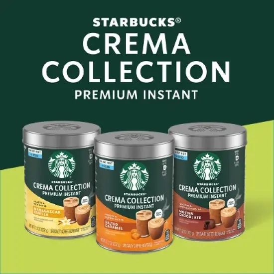 Starbucks Crema Collection Molten Chocolate Premium Instant Coffee - 21.36oz/3ct image {6}