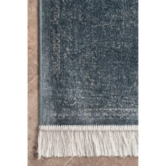 nuLOOM Cantrell Faded Transitional Fringe Area Rug image {2}