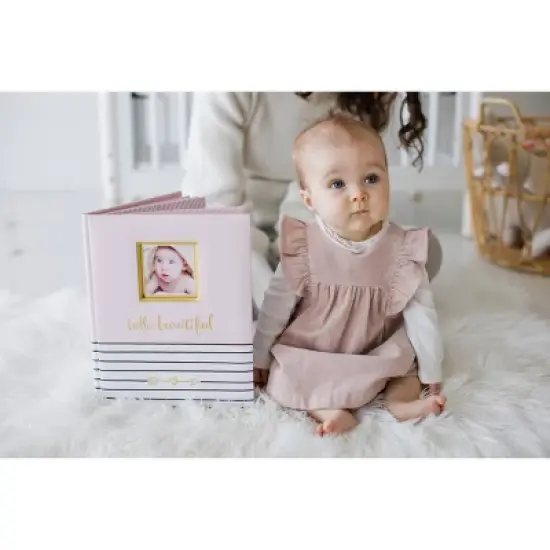 Pearhead Hello Beautiful Baby Memory Book - Pink image {2}