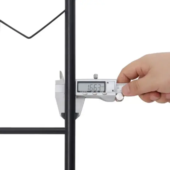 Artloge Set of 2 Tall Metal Garden Trellis Wrought Iron Heavy Duty Climbing Plant Shelf Flower Fence Barrier Edge Border for Outdoor Patio Backyard image {7}