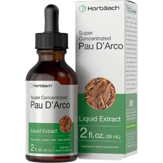 Horbaach Pau D'Arco Liquid Extract | 2 fl oz image {7}