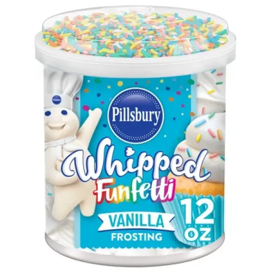 Pillsbury Whipped Funfetti Vanilla Frosting -  12oz image {10}