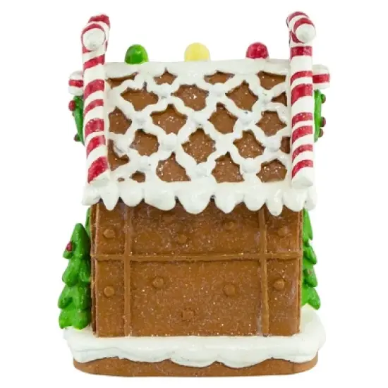 Northlight 6" Gingerbread House Christmas Stocking Holder image {3}