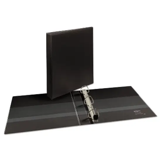Avery Heavy-Duty View Binder w/Locking 1-Touch EZD Rings 1" Cap Black 79699 image {2}