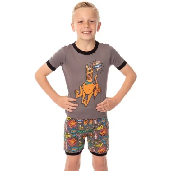 Scooby Doo Scooby Dooby Doo Cotton Pajama Short Set image {6}