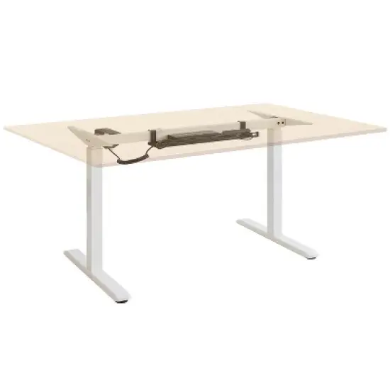 Mount-It! Under Desk Cable Tray, Wire Management Basket for Desktop Computers, Laptops, Sit Stand Desks and Workstations image {4}