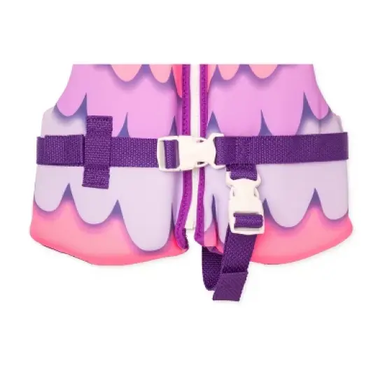 Speedo Infant Life Vest - Pink: Zipper Buckle Closure, Polyethylene Polyester Material image {2}