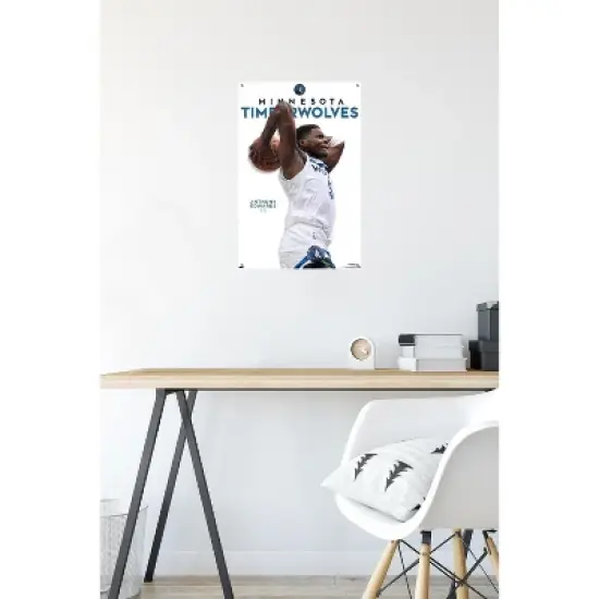 Trends International NBA Minnesota Timberwolves - Anthony Edwards Feature Series 24 Unframed Wall Poster Prints image {5}