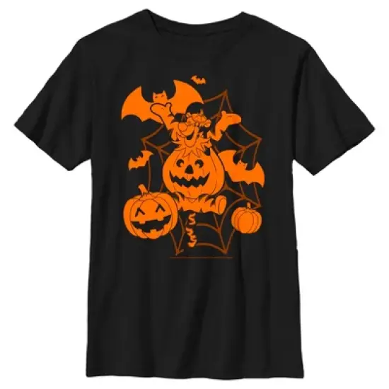 Boy's Winnie the Pooh Pumpkin Tigger T-Shirt image {4}