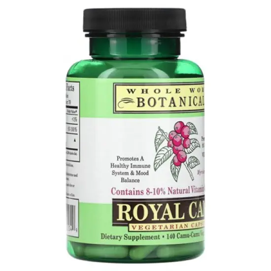 Whole World Botanicals Royal Camu, 350 mg, 140 Veg Capsules image {2}