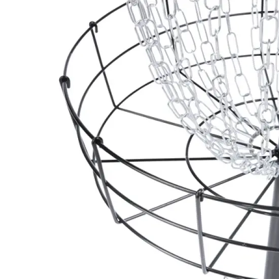 HearthSong Disc Golf Game Set with Basket and Six Discs image {6}