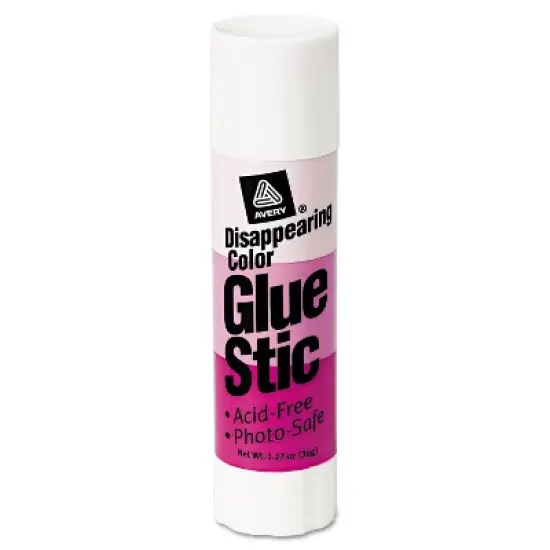 Avery Permanent Glue Stics Purple Application 1.27 oz Stick 00226 image {8}