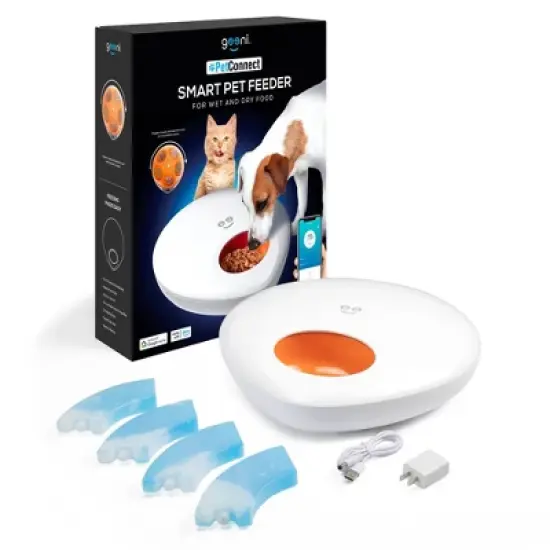 Geeni PetConnect Smart Pet Feeder for Wet and Dry Food: Smartphone App Controlled image {8}