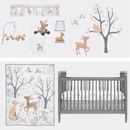 Bedtime Originals Deer Park Baby Blanket image {5}