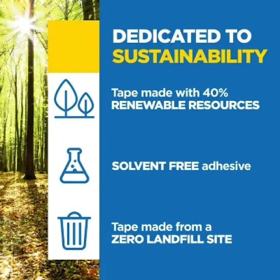 ScotchBlue 1.88" x 60yd Sharp Lines Painters Tape: Industrial Adhesive, Blue, 2 Inch, Painter's Tape image {9}