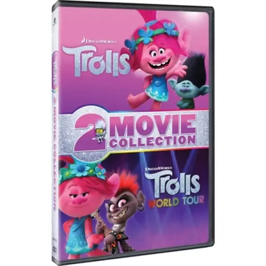 Trolls / Trolls World Tour 2-Movie Collection (DVD)(2020) image {1}
