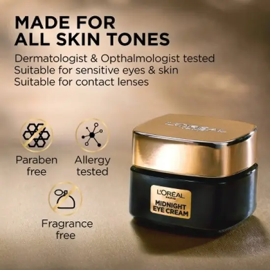 L'Oreal Paris Age Perfect Cell Renewal Midnight Eye Cream - 0.5 fl oz image {6}