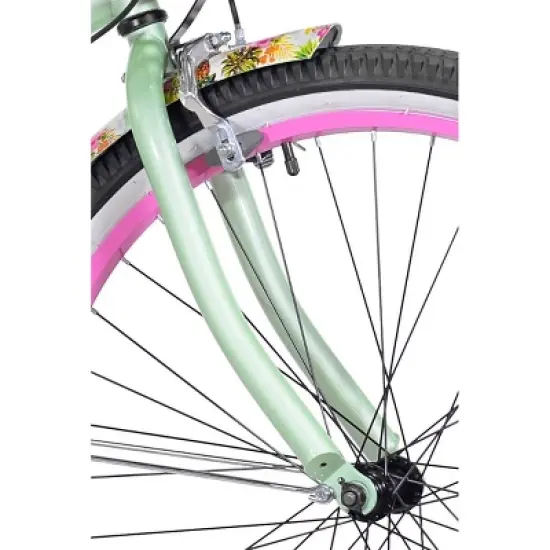 Kent Margaritaville 26" Cruiser Bike   - Light Mint Green/Pink image {2}