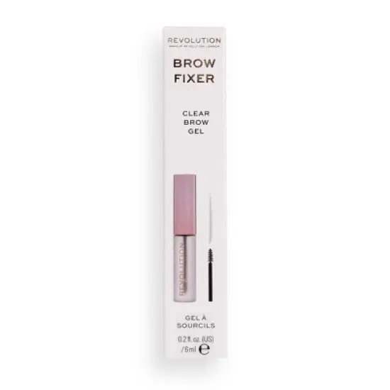 Makeup Revolution Brow Fixer - Clear - 0.2 fl oz image {6}