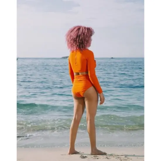 Women's Lydia Belted Bikini Bottom - MIGA Swimwear image {1}