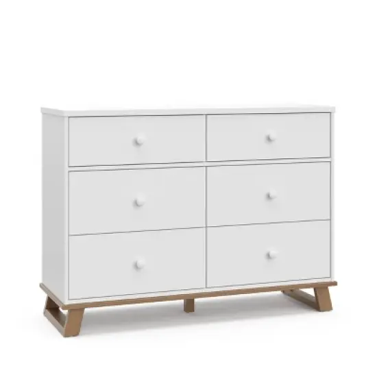 Storkcraft Modern 6 Drawer Dresser image {10}