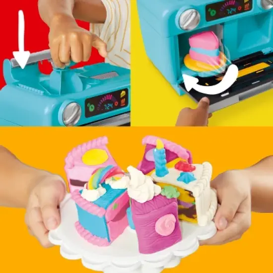 Play-Doh Super Slice Cake Playset - 17pc image {8}