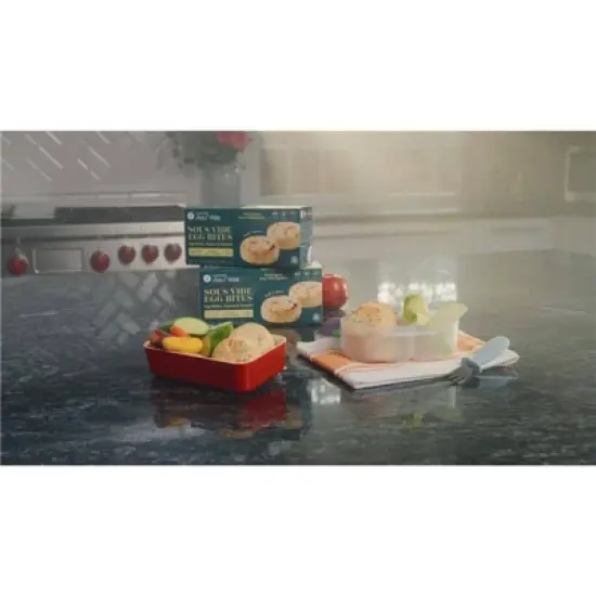 Cuisine Solutions Signature Sous Vide Egg White and Spinach Egg Bites - 8.4oz/2ct image {2}