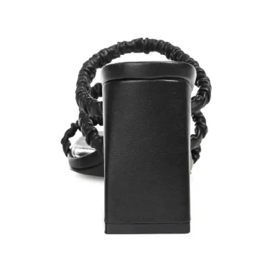 Journee Collection Womens Reagaan Tru Comfort Foam Open Square Toe Block Heel Sandals image {2}