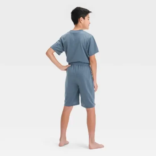 Boys' Captain America 3pc Pajama Set - Gray image {3}