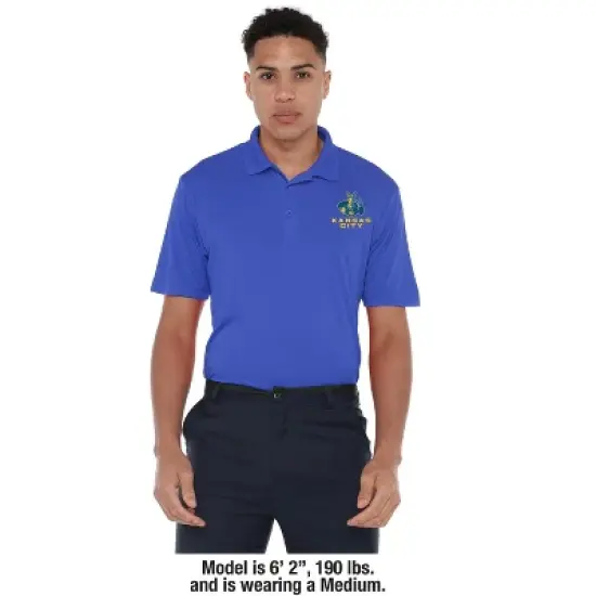 Campus Lab University of Missouri-Kansas City Adult Men's Polo Left Chest Logo image {2}