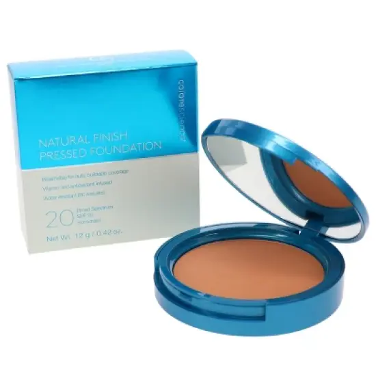 Colorescience Natural Finish Pressed Foundation SPF 20 Medium Sand 0.42 oz image {6}