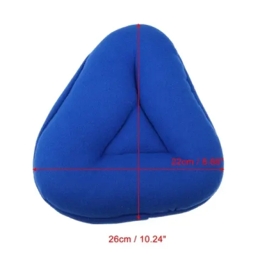 Unique Bargains Comfort Soft Plush Bicycle Thickened Saddle Seat Cover image {3}