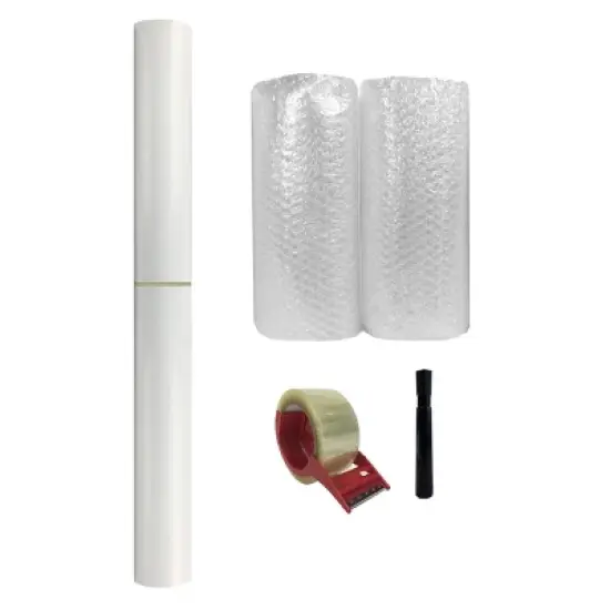 UBMOVE Basic Moving Boxes Kit #1 + Packing Supplies; 18 Moving Boxes, Bubble Roll & Packing Tape image {6}