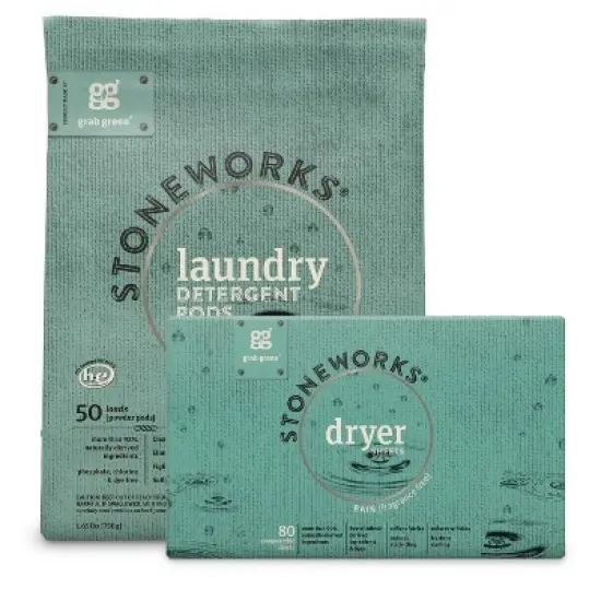 Grab Green Stoneworks Laundry Pods and Dryer Sheets image {6}