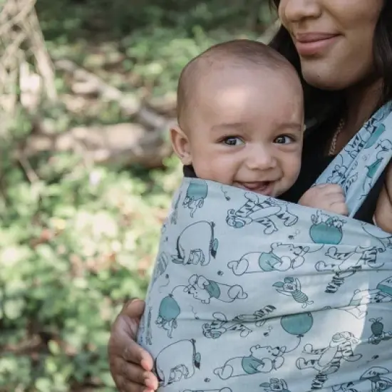 Moby Wrap Feather Knit Baby Carrier image {8}