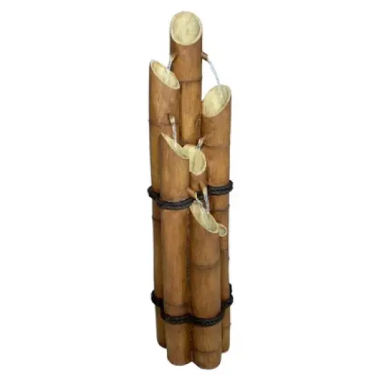 Design Toscano Cascading Bamboo Sculptural Fountain image {5}