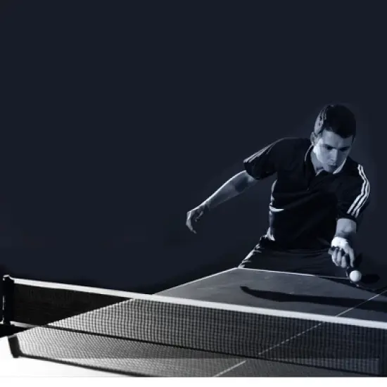 Unique Bargains Durable Nylon Foldable Table Tennis Net Black image {3}